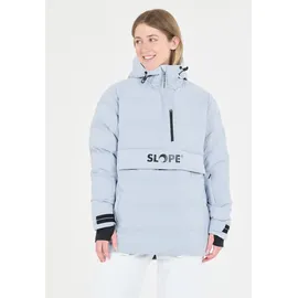 Slope Skijacke "Thumper", Damen, Gr. XXS, grau (hellblau), 100% Polyester, unifarben, normal, ohne Ausschnitt, Jacken Skijacke, mit wasserdichter Membran