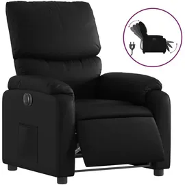 vidaXL Relaxsessel Elektrisch Kunstleder 99 x 99 x 99 cm Schwarz