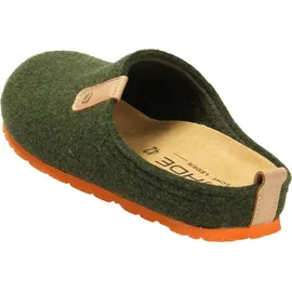 ROHDE Herren Pantoffeln Hausschuhe Softfilz Napoli-H 6900, Größe:43 EU, Farbe:Grün - 43