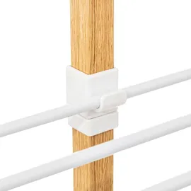 5five simply smart Wäscheständer turm 4 räder 40m holzeffekt