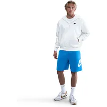 Nike Herren, Short Nike Club Alumni FT Short FQ4950-435 L, - Lt photo Blue/White - L