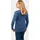 GOLDNER Strickpullover blau M
