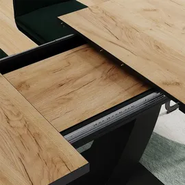 Vicco Fenaro 120 x 77,4 x 80 cm Eiche/Schwarz