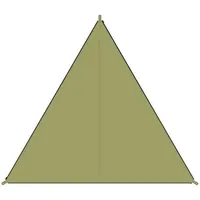Bent Verbindbares Sonnensegel, Scandinavian Design, moosgrün