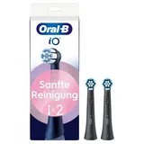 Oral-B iO Sanfte Reinigung Aufsteckbürste schwarz 2 St.