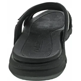 Rieker Pantoletten Schwarz 42