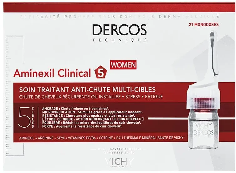 Vichy Dercos Aminexil Clinical 5 Frauen