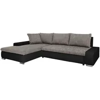 Beautysofa Ecksofa TEO mit Schlaffunktion, Schlafecke - Sofa Webstoff