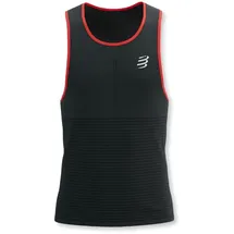 compressport Herren Pro Racing Singlet schwarz