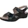 Solidus Komfort-Sandalen Damen Schwarz 38