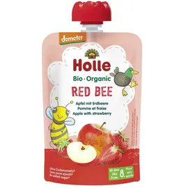 Holle Pouchy Red Bee bio