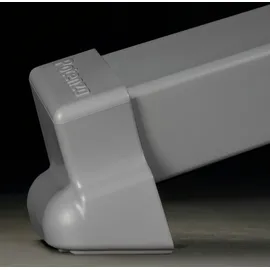 Potenza Verzinkter Tytan Gestell Outdoor Hängemattengestell XXL 360cm, 350kg I Gestell für Hängematten, Rahmen aus Stahl wetterfest Grau