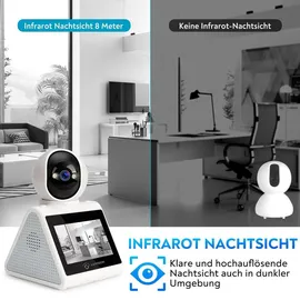 LuVision PTZ Gegensprechkamera Weiß