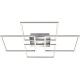 Briloner LED Wand- und Deckenleuchte 72,4 cm aluminium-chrom