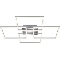 Briloner LED Wand- und Deckenleuchte 72,4 cm aluminium-chrom