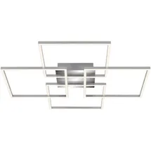 Briloner LED Wand- und Deckenleuchte 72,4 cm aluminium-chrom