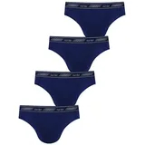 Nur Der 3D-Flex Classic Slips blau / grau / schwarz XXL 4er Pack