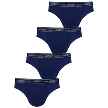 Nur Der 3D-Flex Classic Slips blau / grau / schwarz XXL 4er Pack