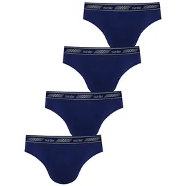 Nur Der 3D-Flex Classic Slips blau / grau / schwarz XXL 4er Pack