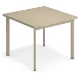 Emu Star Gartentisch 90 x 90 x 75 cm Schwarz