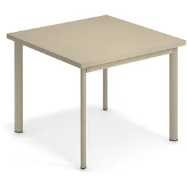 Emu Star Gartentisch 90 x 90 x 75 cm Schwarz