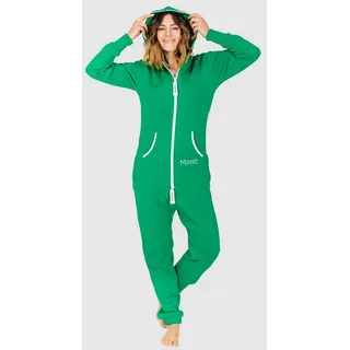 Moniz Damen Jumpsuit, Onesie, Overall (grün, XL) - XL