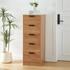 [en.casa] Varkaus 108 x 40 x 40 cm Eichenoptik / Braun