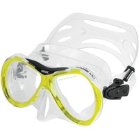 Seac Capri Siltra für Erwachsene PVC Schnorchelmaske Gelb Gelb - Gelb