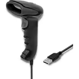 Qoltec 50868 Barcode scanner 1D 2D Juodas 2D-Barcodes), Barcode-Scanner, Schwarz