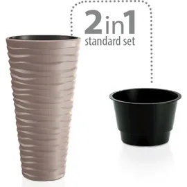 Prosperplast Sand Slim Ø 39 x 75 cm anthrazit