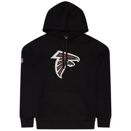 New Era Atlanta Falcons NFL Team Logo Hoody Schwarz Kapuzenpullover - S