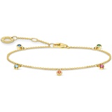 Thomas Sabo Armband farbige Steine gold, A1998-488-7-L19V«,