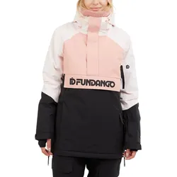 Skijacke Birch Logo Anorak Damen - rosa rosa|SCHWARZ XL