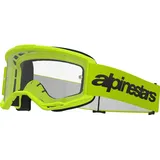 Alpinestars Vision 3 Wordmark Motocross Brille, gelb für Männer