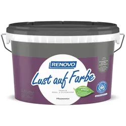 RENOVO Wand- und Deckenfarbe matt »Lust auf Farbe«, pflaumenmus - lila