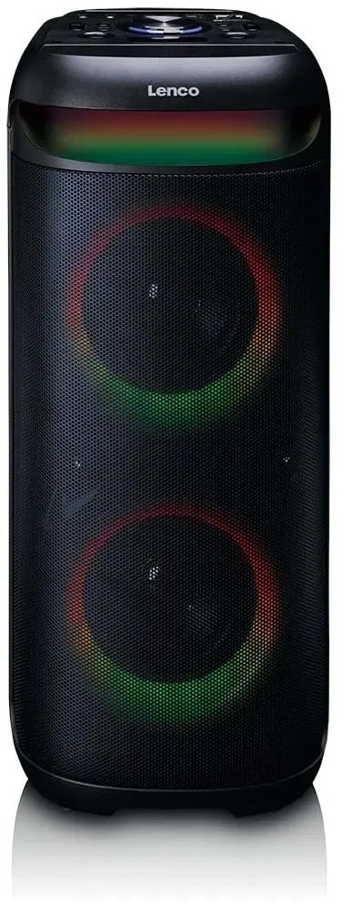 Lenco Bluetooth-Partylautsprecher mit integrierter Beleuchtung
