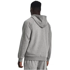 Under Armour Rival Fleece Kapuzenjacke Herren 025 castlerock light heather/white XS
