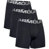 Under Armour Charged Boxer 6in schwarz S 3er Pack