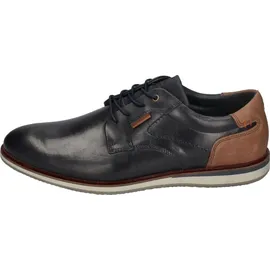 BULLBOXER Halbschuhe Herren Navy/Braun 43