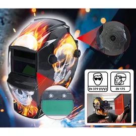KS Tools Automatik-Schweißer-Schutzhelm Flame Design - 310.0155