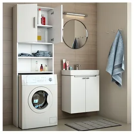Vicco Waschmaschinenschrank 190x64cm