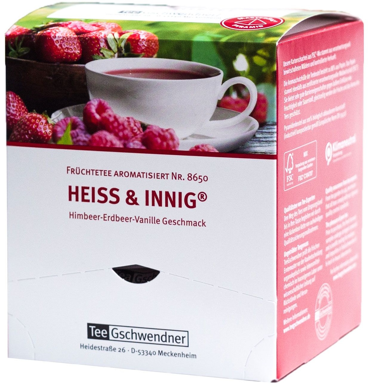 TeeGschwendner Heiß & Innig® Filterbeutel 15x3,6 g