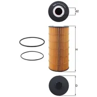 Mahle Ölfilter OX 1234D