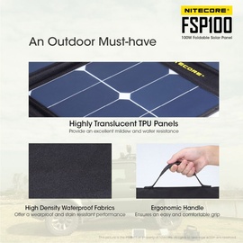 Nitecore FSP100 8 Panele