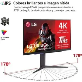 LG UltraGear 32GR93U-B 32" grau