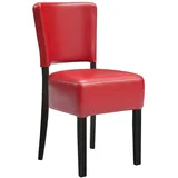 GGMMÖBEL Bistrostuhl LUCA STEEL rot