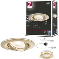 Paulmann LED-Einbauleuchte Nova Gold matt