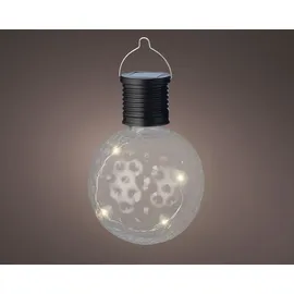 Lumineo Solarleuchte Kunststoff 8x11 cm 1 Stück weiß