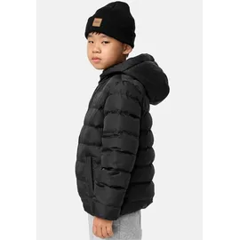 URBAN CLASSICS Boys Basic Bubble Jacket - Schwarz - 122/128