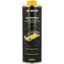 MOTIP Unterbodenschutz Waxcoating Transparent Braun 1000 ml